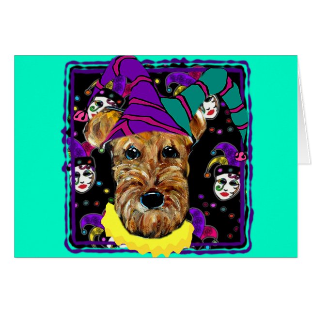 AIREDALE TERRIER (Front Horizontal)