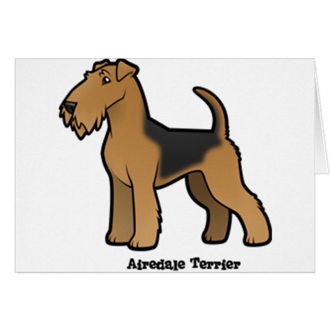 airedale terrier (Front Horizontal)