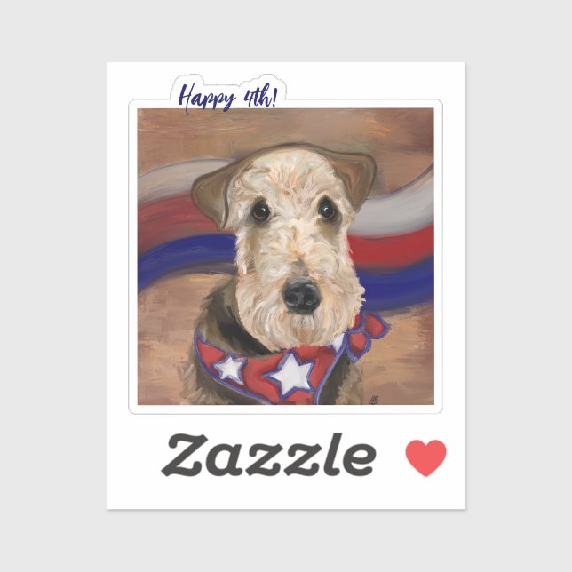  AIREDALE TERRIER        (Sheet)