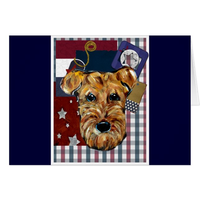 AIREDALE TERRIER (Front Horizontal)