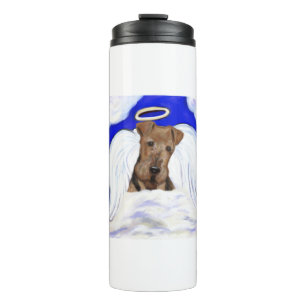 Airedale Terrier Angel Thermal Tumbler