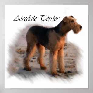 Airedale Terrier Art Print Gifts