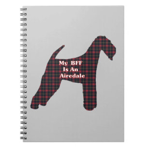 Airedale Terrier BFF Notebook