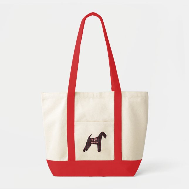 Airedale Terrier BFF Tote Bag (Front)