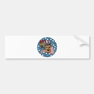 AIREDALE TERRIER BUMPER STICKER