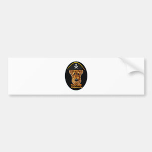 AIREDALE TERRIER BUMPER STICKER