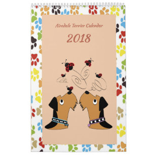 Airedale Terrier Calendar