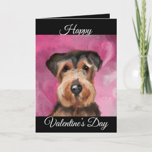 AIREDALE TERRIER CARD