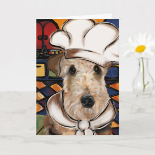 AIREDALE TERRIER CARD