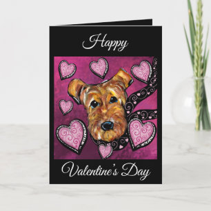 AIREDALE TERRIER CARD