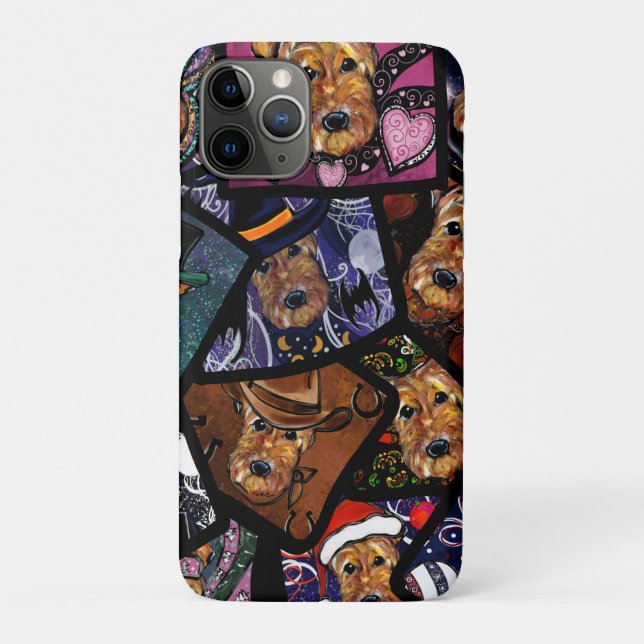 AIREDALE   TERRIER      Case-Mate iPhone CASE (Back)