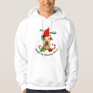 Airedale Terrier Christmas Gifts Hoodie