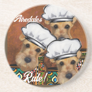 Airedale Terrier Coaster
