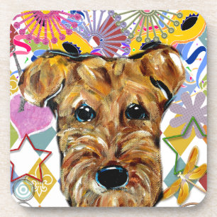 AIREDALE TERRIER COASTER