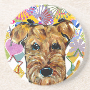 AIREDALE TERRIER COASTER