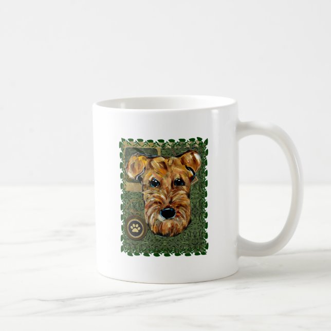 AIREDALE TERRIER COFFEE MUG (Right)