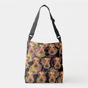 AIREDALE TERRIER CROSSBODY BAG