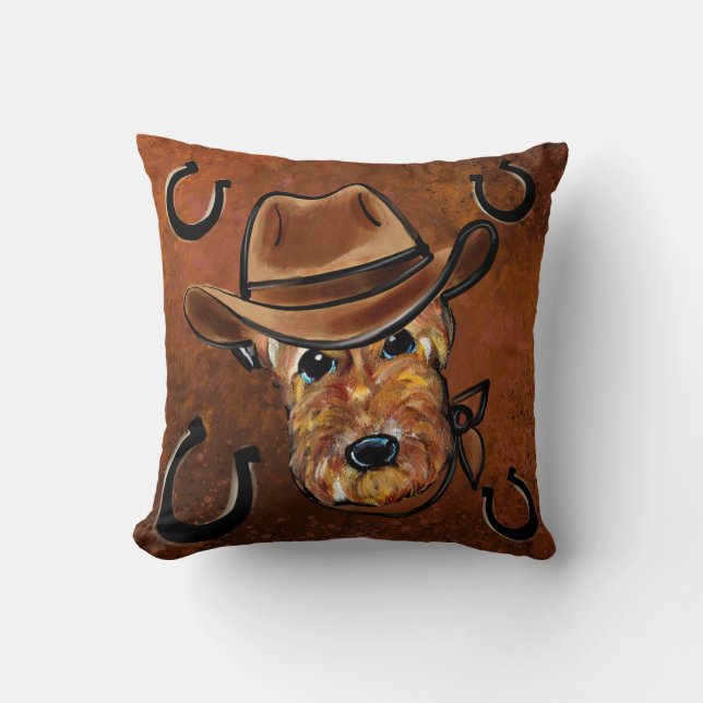  AIREDALE TERRIER       CUSHION (Front)