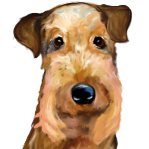 AIREDALE TERRIER CUSHION