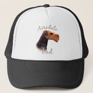 Airedale Terrier Dad 2 Trucker Hat