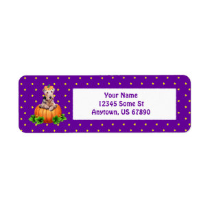 Airedale Terrier Dale-O-Lantern Labels