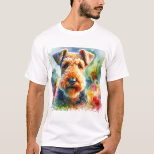 Airedale Terrier Dog 210724AREF119 - Watercolor T-Shirt
