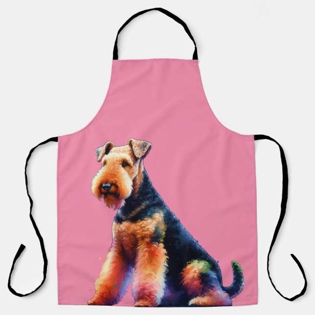 Airedale terrier Dog Apron (Front)
