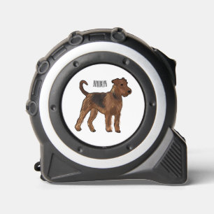 Airedale terrier dog cartoon illustration 1