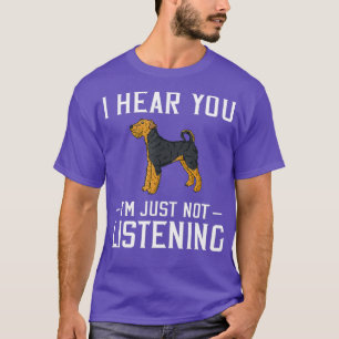 Airedale Terrier Dog Gift Puppy Owner Lover T-Shirt