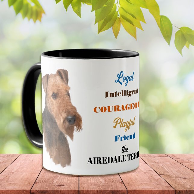 Airedale Terrier Dog Loyal Friend Mug (Creator Uploaded)