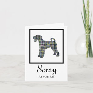 Airedale Terrier Dog Pet Sympathy Card