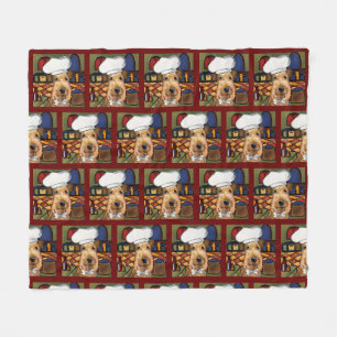 Airedale  Terrier  Fleece Blanket