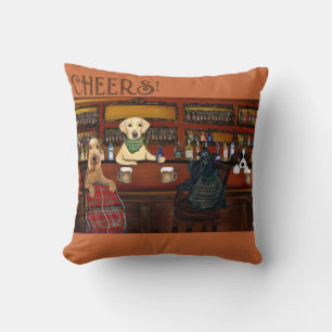 AIREDALE TERRIER & FRIENDS CUSHION