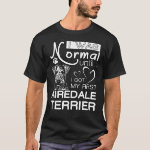Airedale Terrier gift t-shirt for dog lovers
