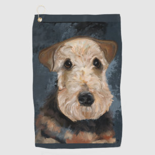  AIREDALE TERRIER        GOLF TOWEL