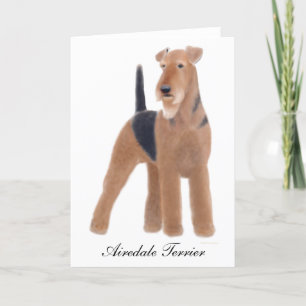 Airedale Terrier Greeting Card