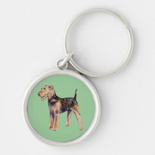 Airedale Terrier Key Chain