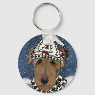  AIREDALE TERRIER     KEY RING