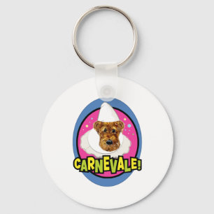 AIREDALE TERRIER KEY RING