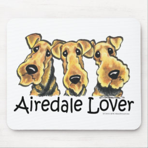 Airedale Terrier Lover Mouse Pad