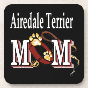 Airedale Terrier MOM Coaster