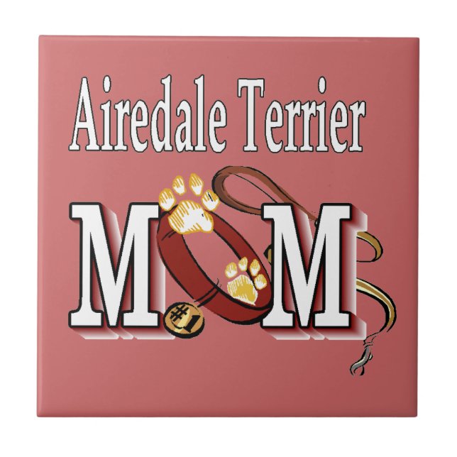 Airedale Terrier MOM Tile (Front)