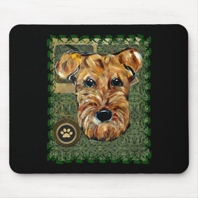AIREDALE TERRIER MOUSE PAD (Front)
