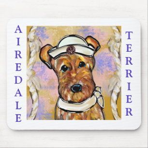 AIREDALE TERRIER MOUSE PAD