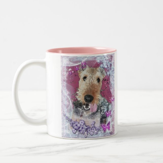 Airedale Terrier Mug (Left)