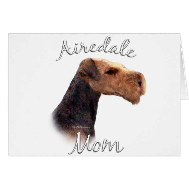 Airedale Terrier Mum 2 (Front Horizontal)