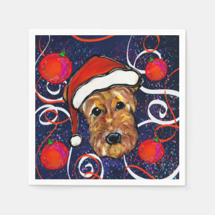  AIREDALE TERRIER        NAPKIN