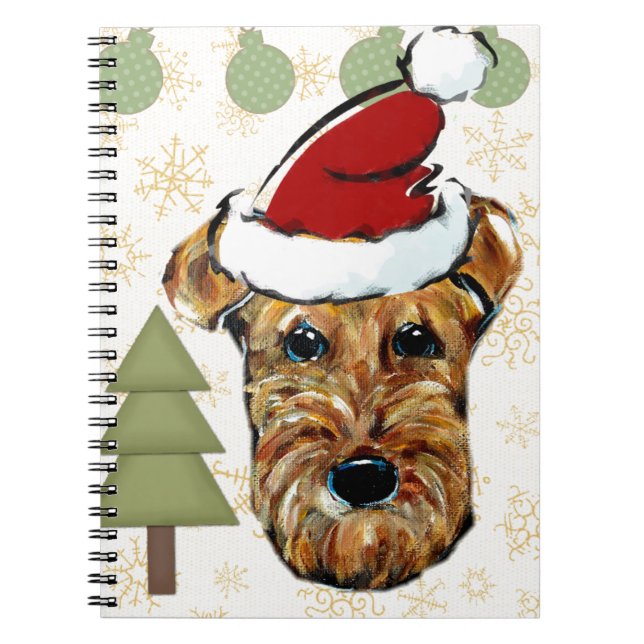 AIREDALE TERRIER NOTEBOOK (Front)