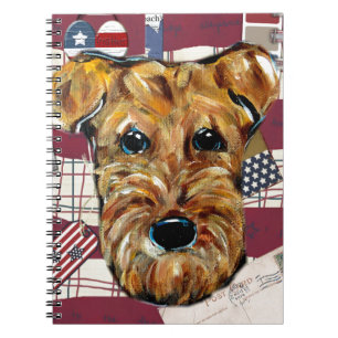 AIREDALE TERRIER NOTEBOOK