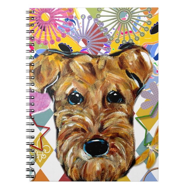 AIREDALE TERRIER NOTEBOOK (Front)